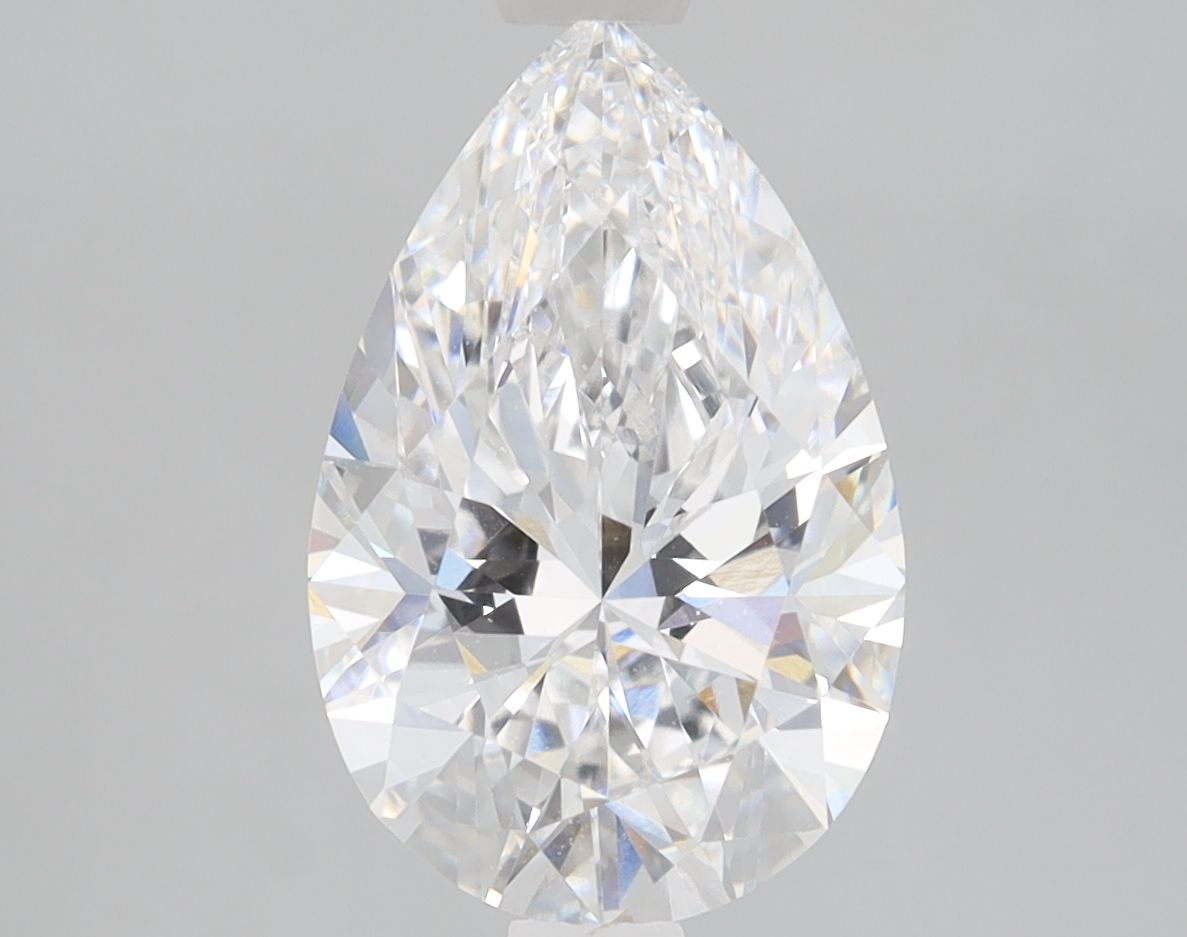 2ct Pear D - VVS2 - Excellent cut - LD224065