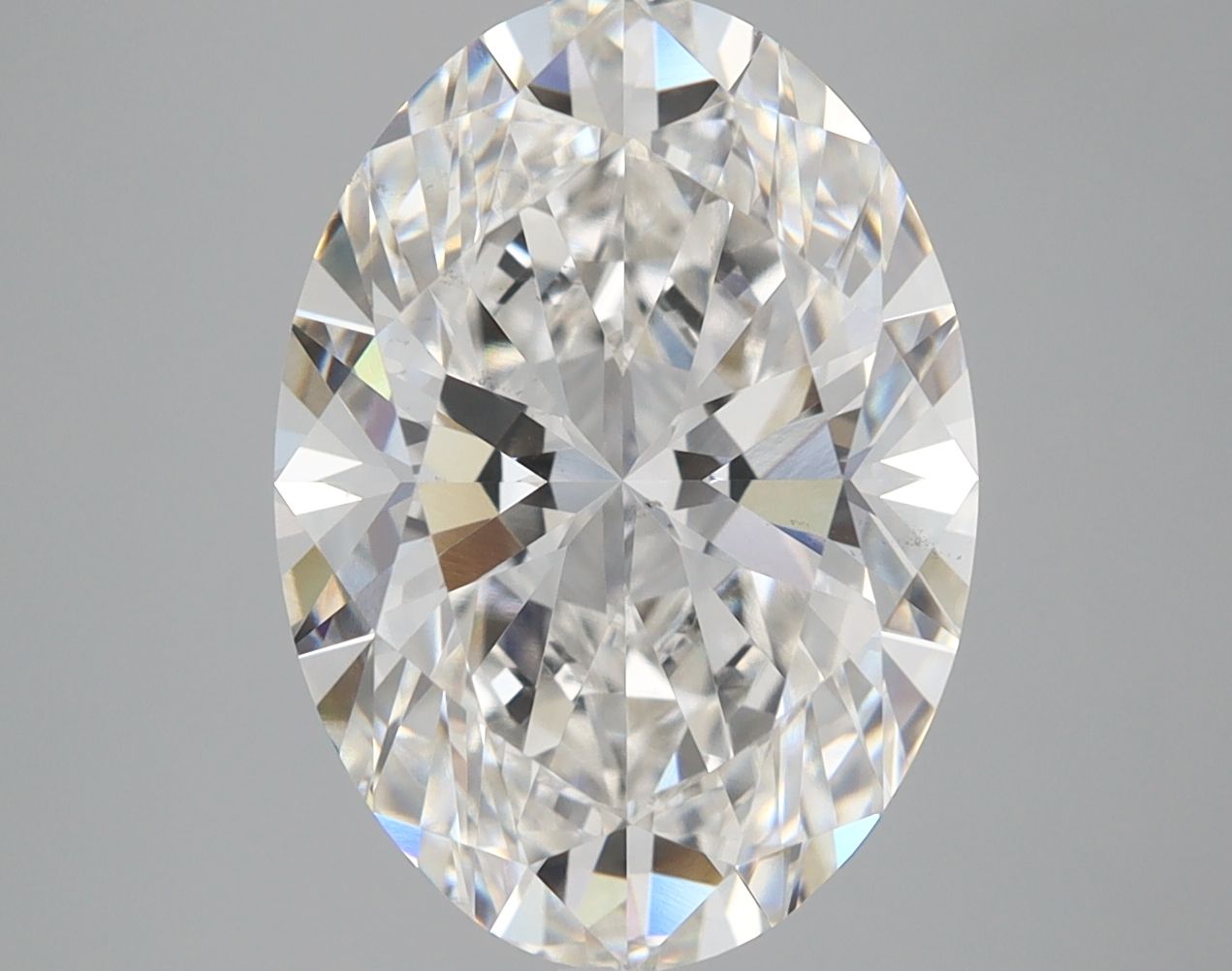 5.69 Carat Oval Lab Diamond