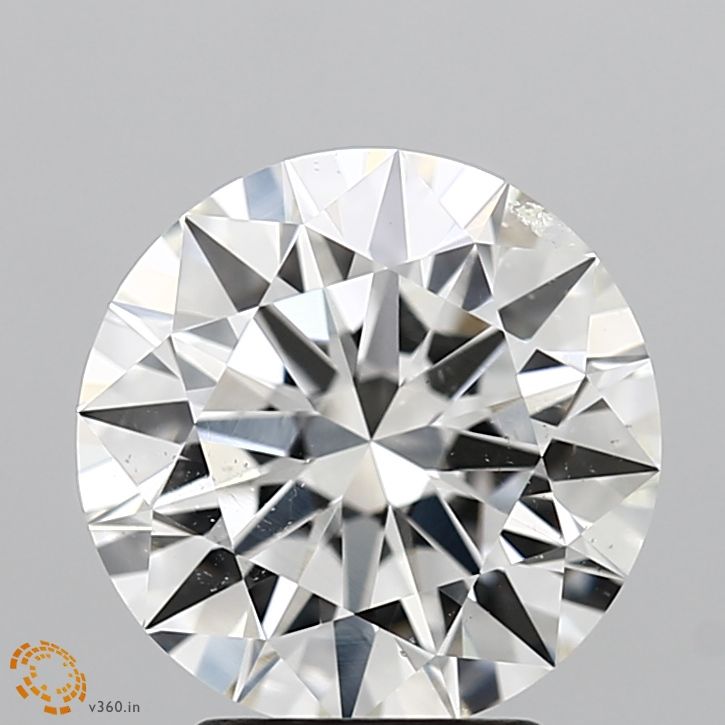 3,08 ct Okrągły diament naturalny
