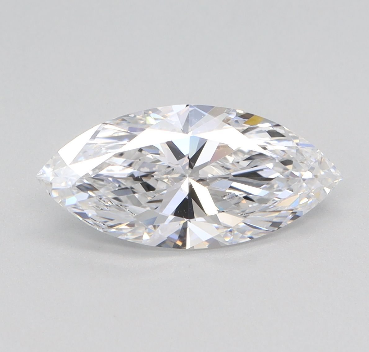1.22 Carat marquise Lab Grown Diamond Front View