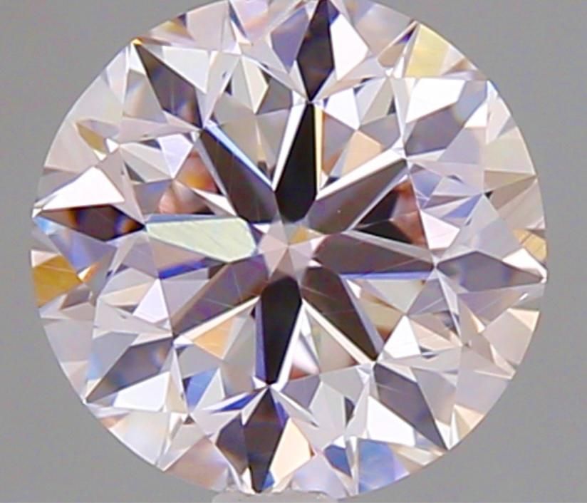 1.01-carat round diamond with null color, Good cut, and VS2 clarity.