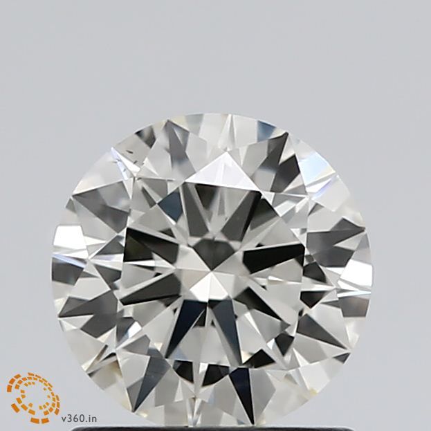 1,02 ct Okrągły diament naturalny