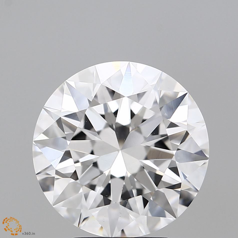 5,01 ct Okrągły diament naturalny