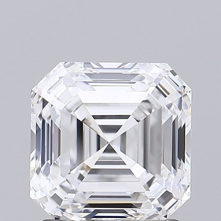 1.51 carat d VVS2 EX  Cut IGI asscher diamond