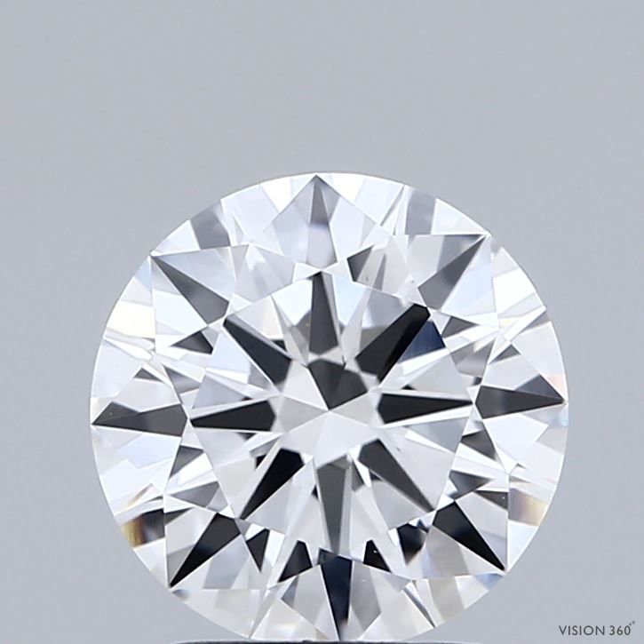 2ct Round E - VVS2 - Very Good cut - LD345288