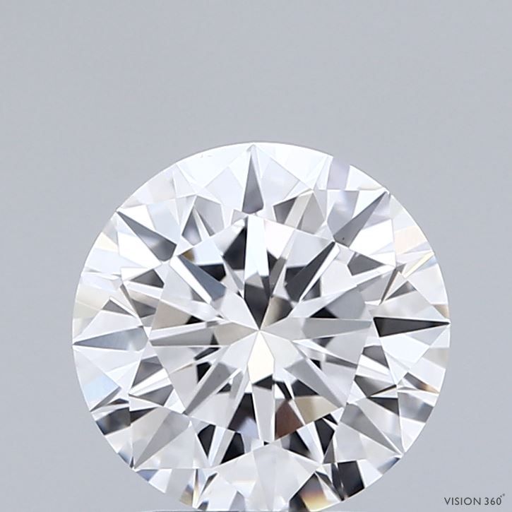 2ct Round E - VVS2 - Very Good cut - LD47511