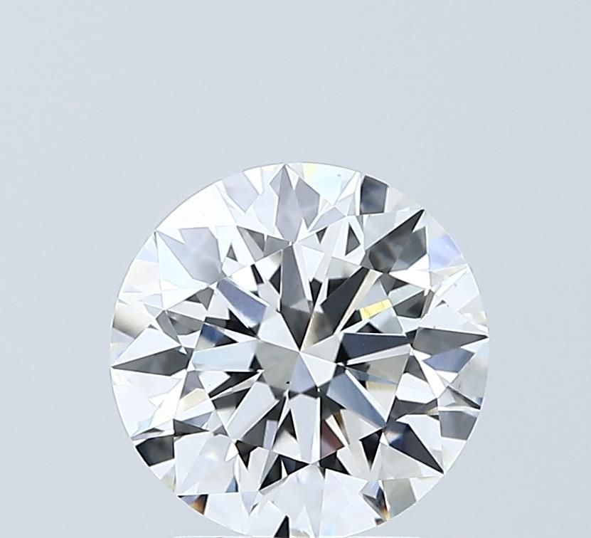2ct Round F - VS1 - Very Good cut - LD326607