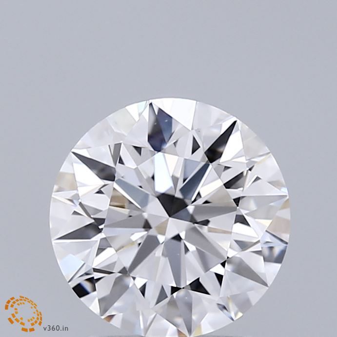 2ct Round D - VVS2 - Excellent cut - LD270538