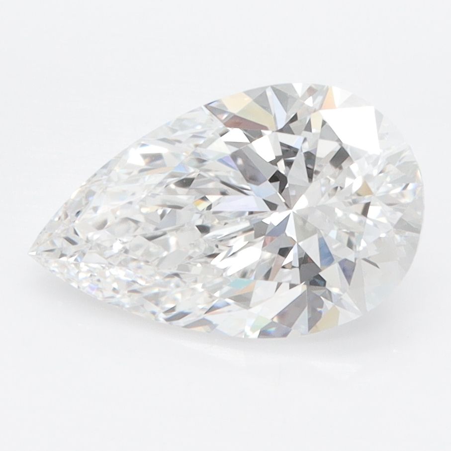 2ct Pear D - VVS2 - Excellent cut - LD362687