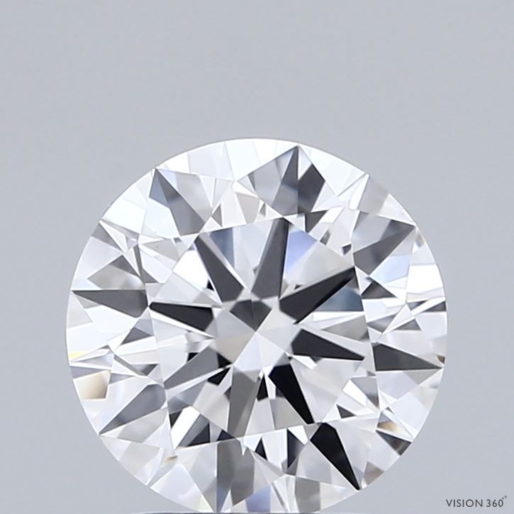 2ct Round D - VVS2 - Very Good cut - LD46861