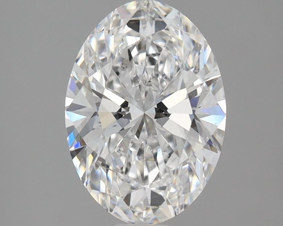2.01 Carat oval Lab Grown Diamond Front View