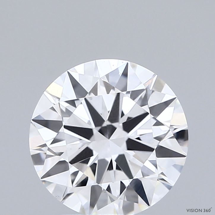 2ct Round E - VS1 - Very Good cut - LD175903