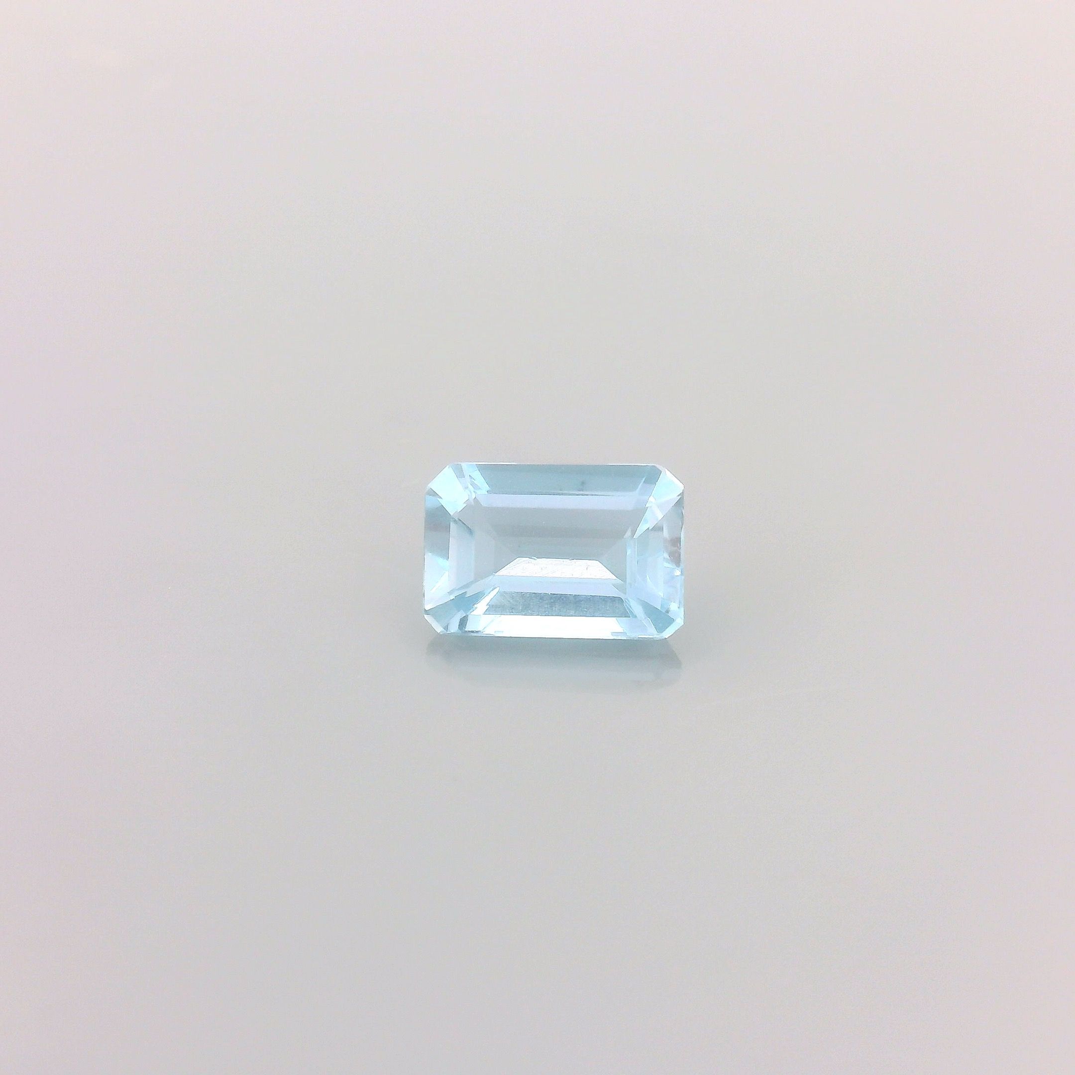 0.51 ct Octagonal Blue Aquamarine