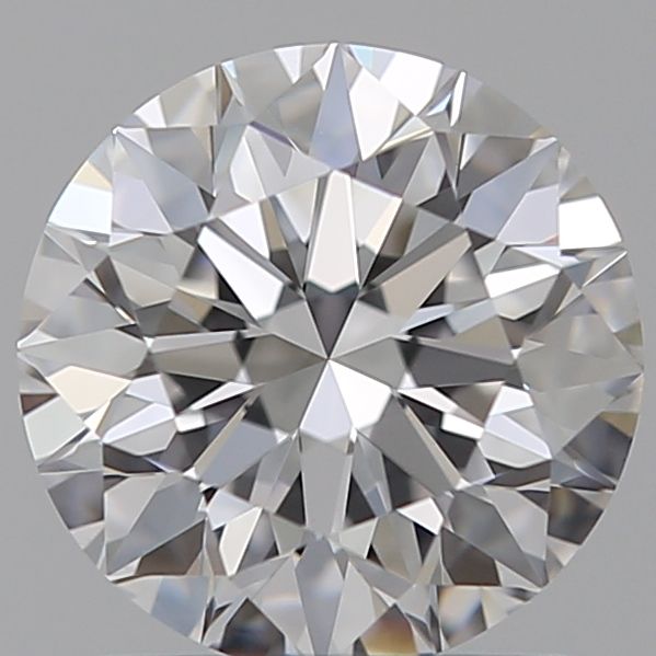 1.22 Carat round Lab Grown Diamond Front View