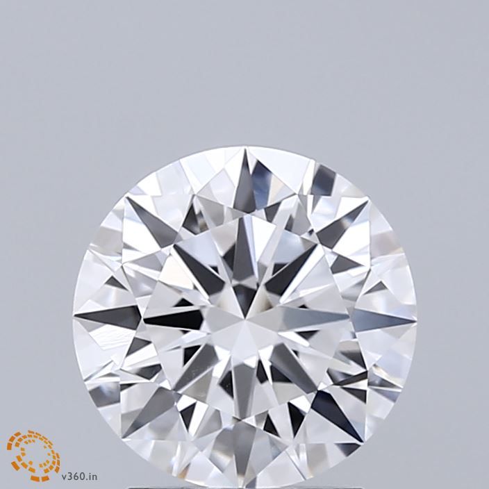 2ct Round E - VVS2 - Very Good cut - LD345289