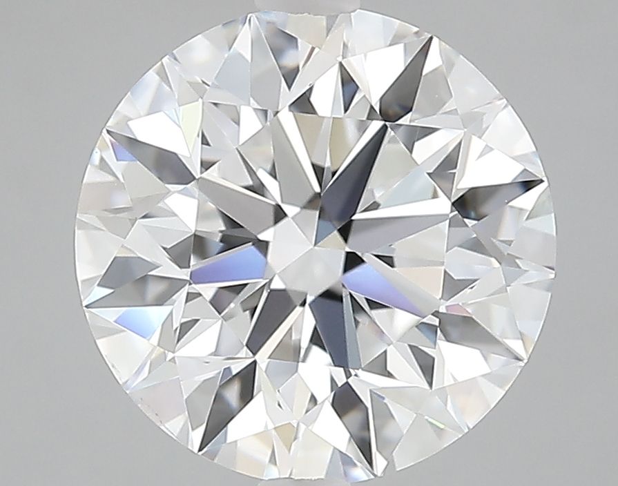 Diamant Rond 4.01 ct - Couleur D - Pureté VS2