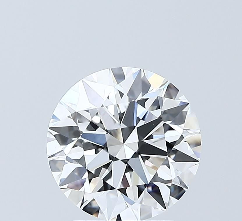 2ct Round D - VVS2 - Excellent cut - LD330077