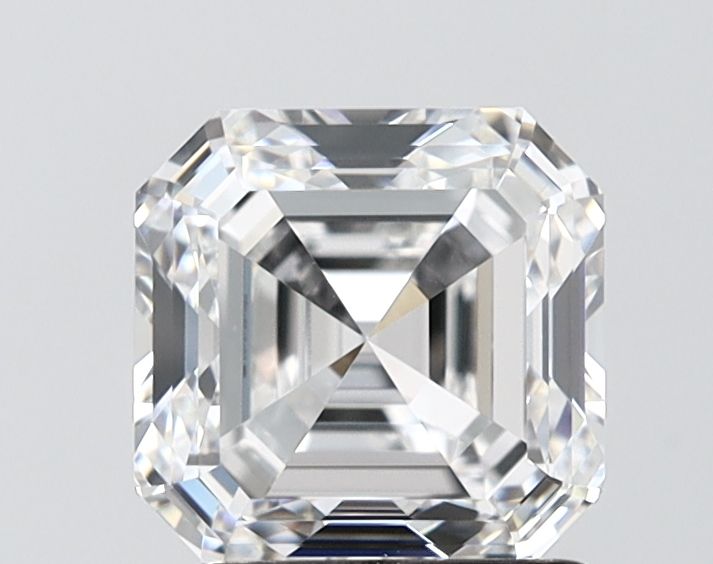 2ct Asscher D - VVS2 - Excellent cut - LD45730