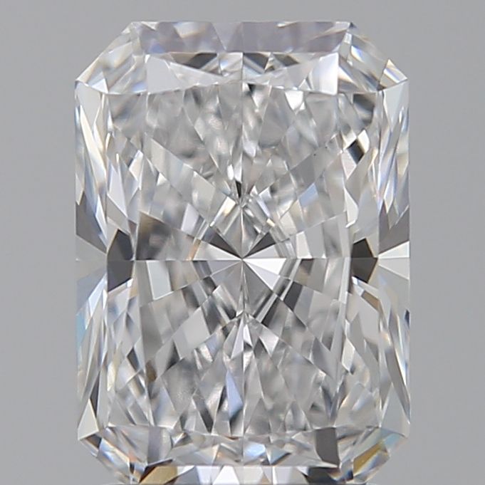 2.01ct Radiant D - VVS2 - Excellent cut - LD236393