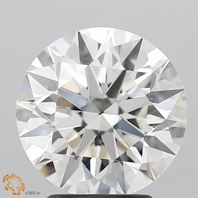 3,01 ct Okrągły diament naturalny