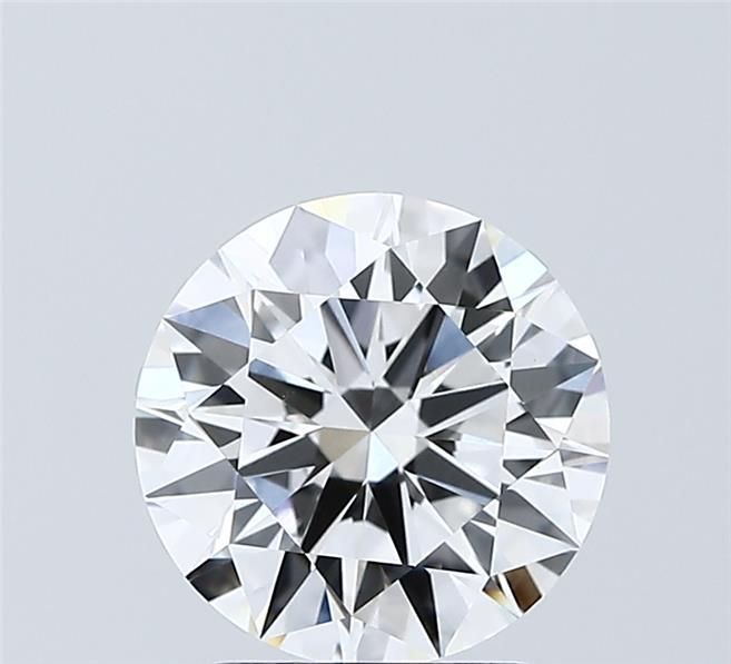 2ct Round E - VVS2 - Very Good cut - LD80732