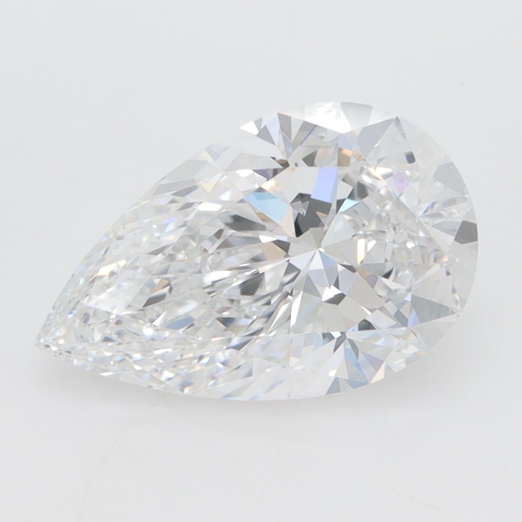 2ct Pear D - VVS2 - Excellent cut - LD176216