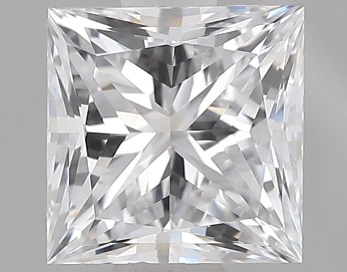 1.02 Carat princess Lab Grown Diamond Front View