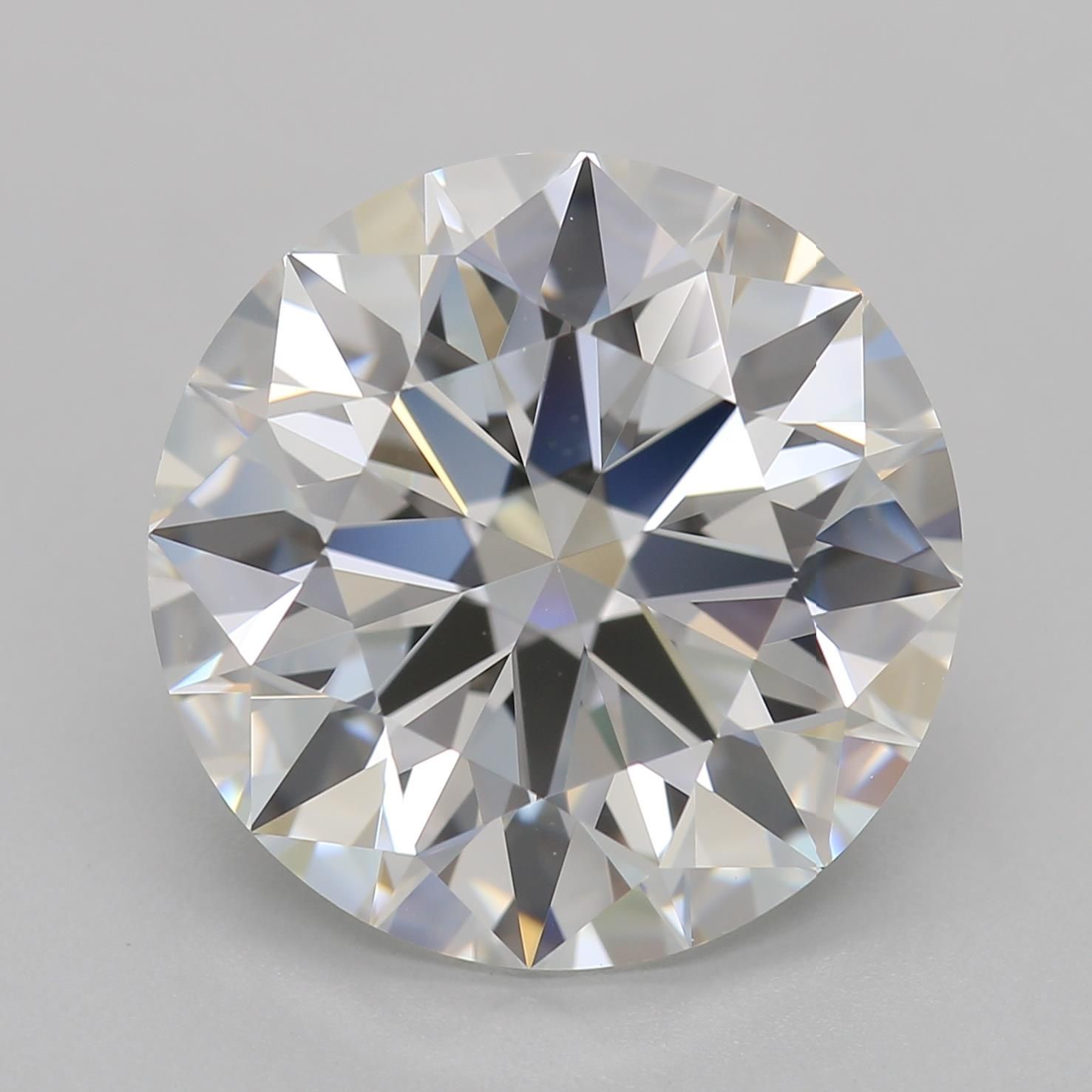 Diamant Rond 6.20 ct - Couleur F - Pureté VS1