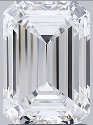 2.02ct Emerald D - VVS2 - Excellent cut - LD48753