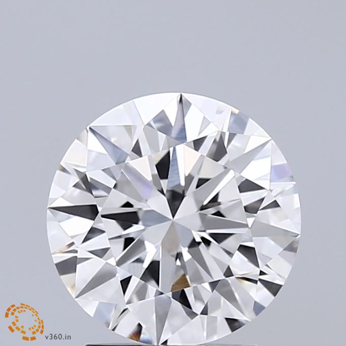 2ct Round E - VVS2 - Very Good cut - LD175860