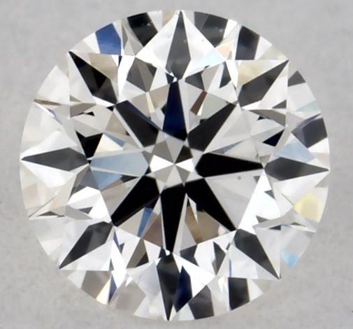 0,30 ct Okrągły diament naturalny