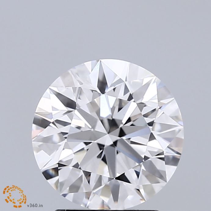 2ct Round E - VVS2 - Excellent cut - LD260045