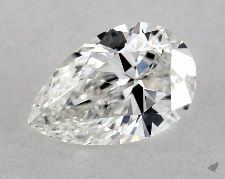 1,01 ct Diament naturalny w szlifie gruszki