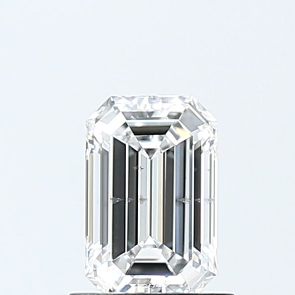 Emerald 1.00ct E SI1 diamond