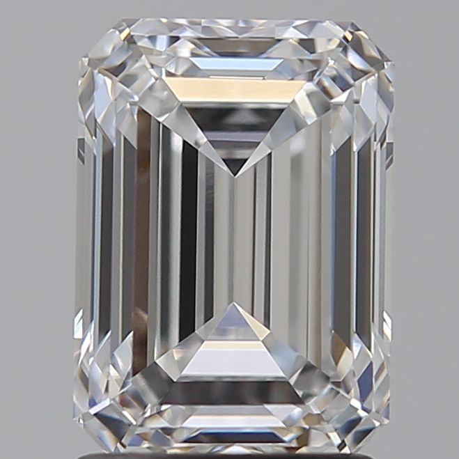 2.03ct Emerald D - VVS2 - Excellent cut - LD237160