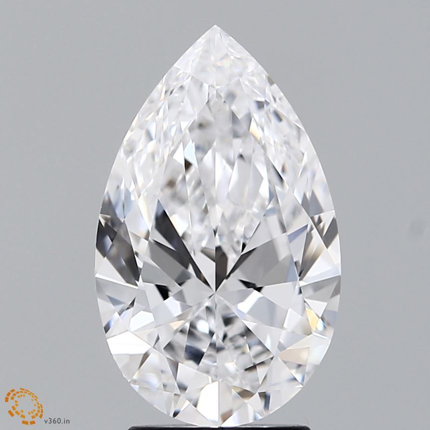 3,03 ct Diament naturalny w szlifie gruszki