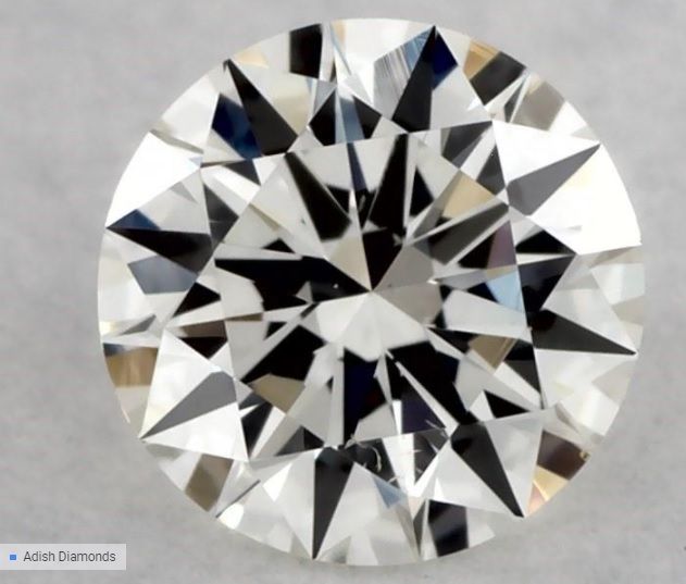0,30 ct Okrągły diament naturalny