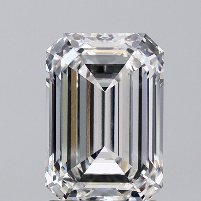 2.03ct Emerald F - VVS2 - Excellent cut - LD275152