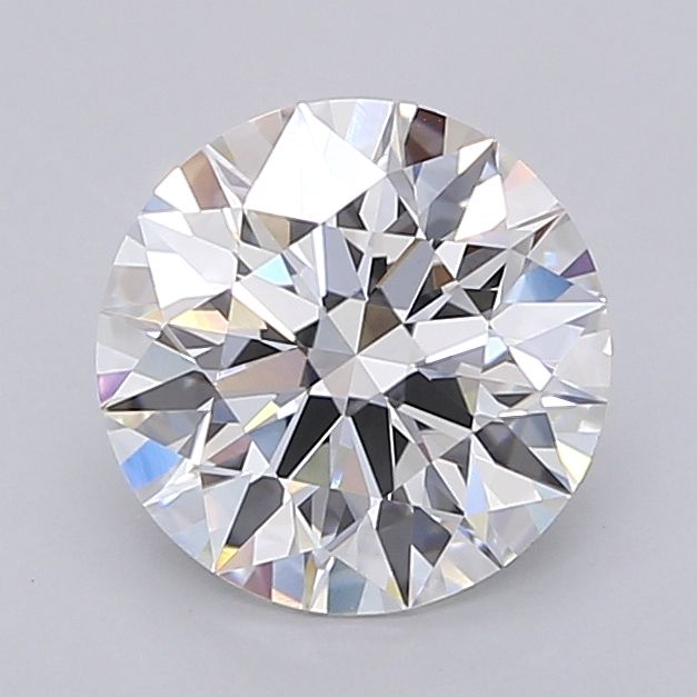 2ct Round E - VVS2 - Excellent cut - LD86633