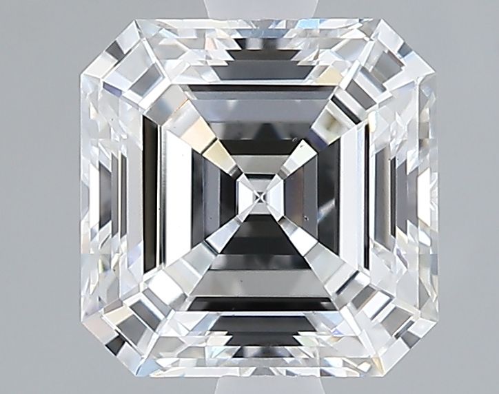 1.65 carat e VS2 EX  Cut GIA asscher diamond