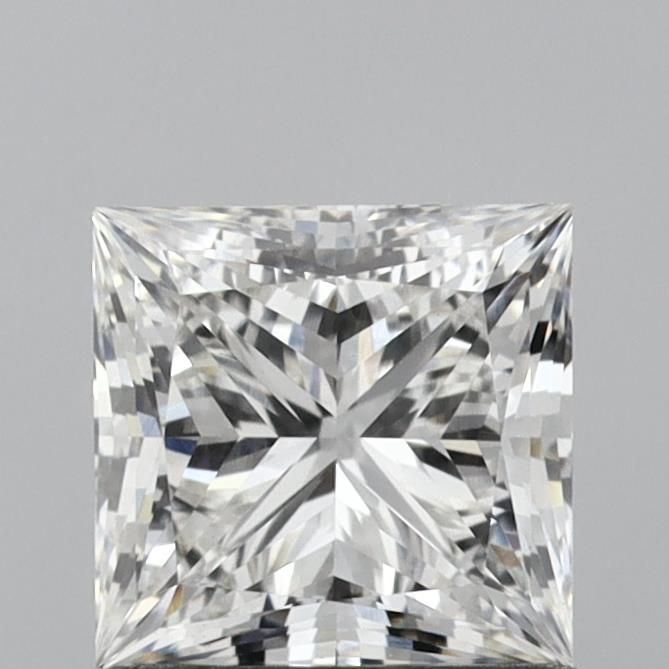 1.02 Carat F-VVS2 Ideal Princess Diamond Image 
