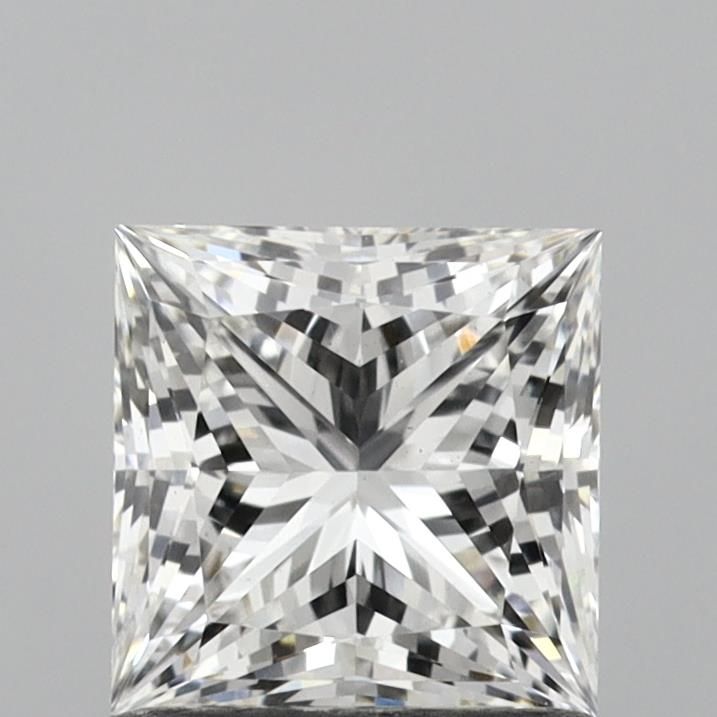 1.06 Carat G-VS1 Ideal Princess Diamond Image 