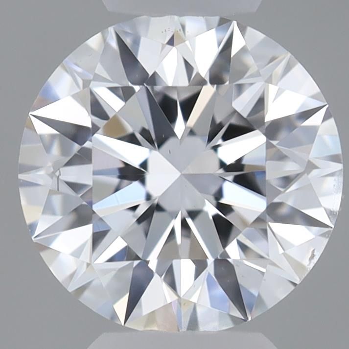 0.54 Carat round Lab Grown Diamond Front View