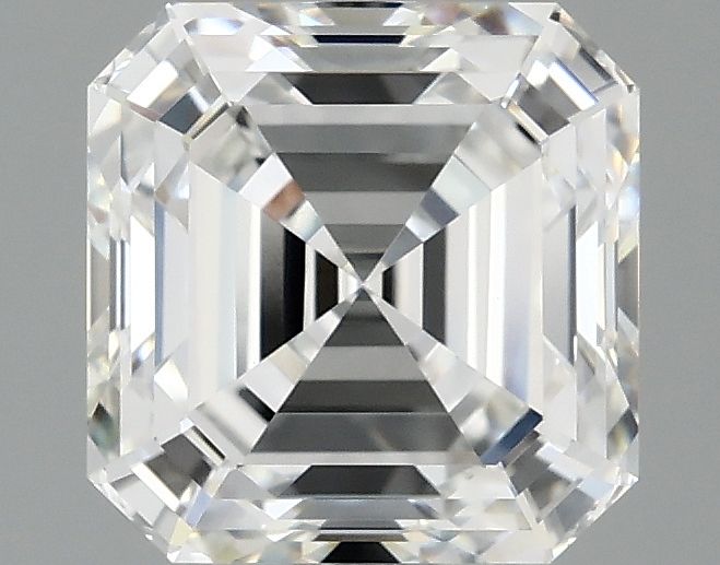 2ct Asscher E - VVS2 - Excellent cut - LD117619