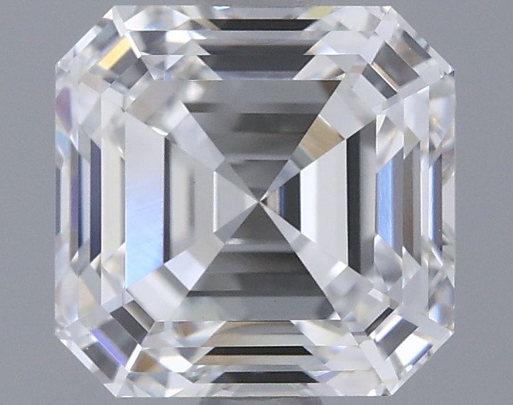 2ct Asscher E - VVS2 - Very Good cut - LD222776