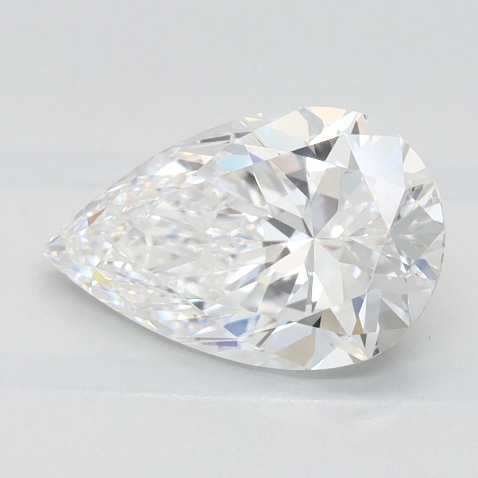 1.5ct Pear D IF Very Good Cut