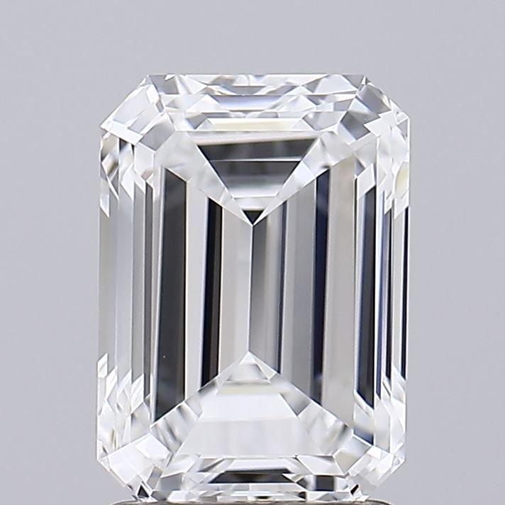 2.01ct Emerald E - VVS2 - Excellent cut - LD250997