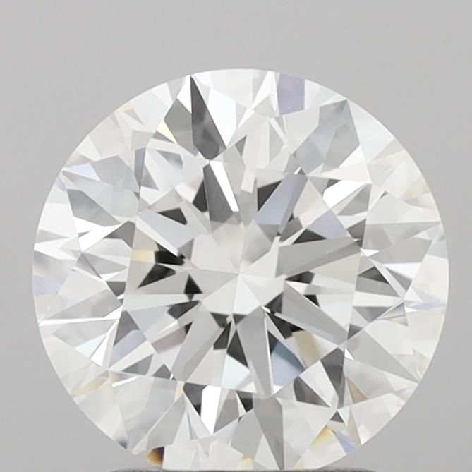 2ct Round D - VVS2 - Very Good cut - LD6766