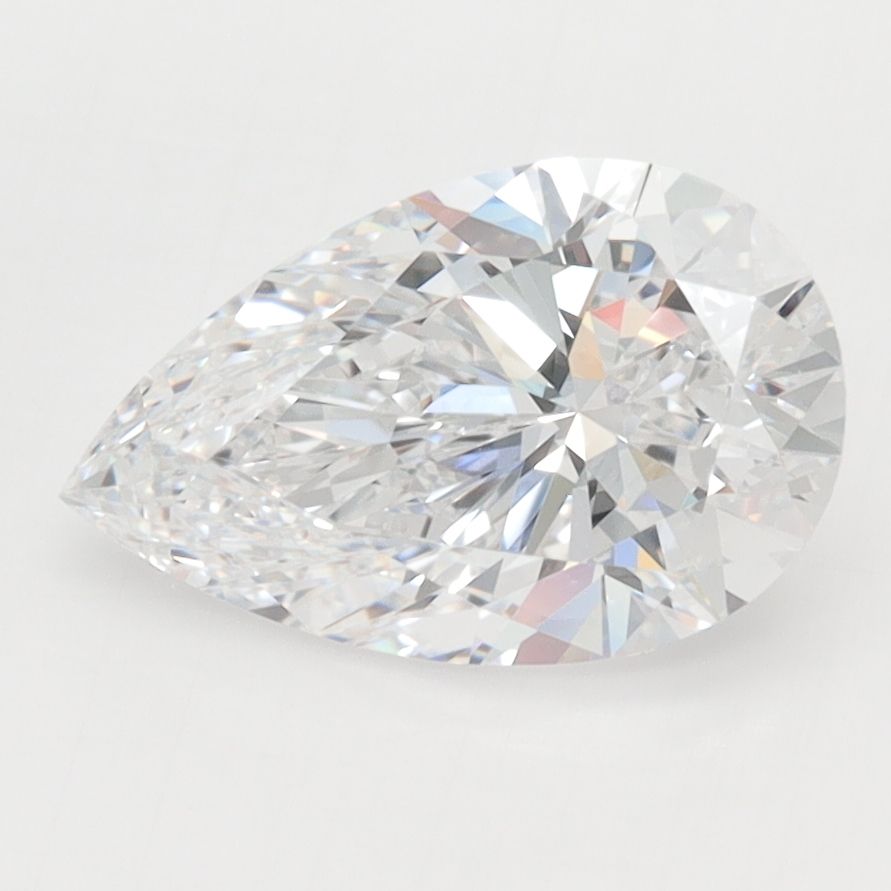 2ct Pear D - VVS2 - Excellent cut - LD153922