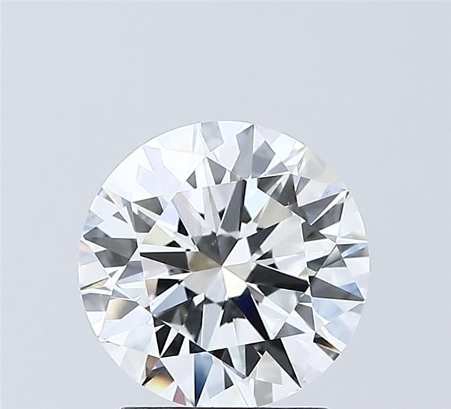 2ct Round D - VS1 - Very Good cut - LD171464